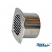 SeaLux Stainless Steel HOSE THRU VENT for 4 " hose diameter, 5" x 5" Flange