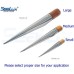 SeaLux Stainless Steel Rope Splicing Spike Fids with Wood Handle-for Dia. 1" and up Rope (Large)