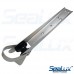 SeaLux Marine 15-1/4" Stainless Steel Universal Anchor Roller Mount Davit for chain up to 3/8" with 6 mount holes