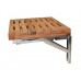 SeaLux Wall-Mount Folding Shower Bench in Teak Board 18" x 13" with Slat