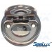 SeaLux Marine Hatch 316 Stainless Steel Round Spring Loaded Flush Lift Handle /pull Ring 2" Dia.