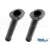 SeaLux 9-1/2" U.V. Stabilized Nylon 30 Degree Flush Mount Console Rod Holders (2 pcs) for Kayak, Boat