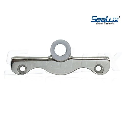 SeaLux 316 Stainless Steel Edge Mount Oarlock Sockets For 1/2" Shank (Pair)