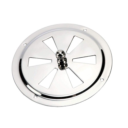 SeaLux Marine Round Butterfly Vent with Center Knob Shutter Vent ...